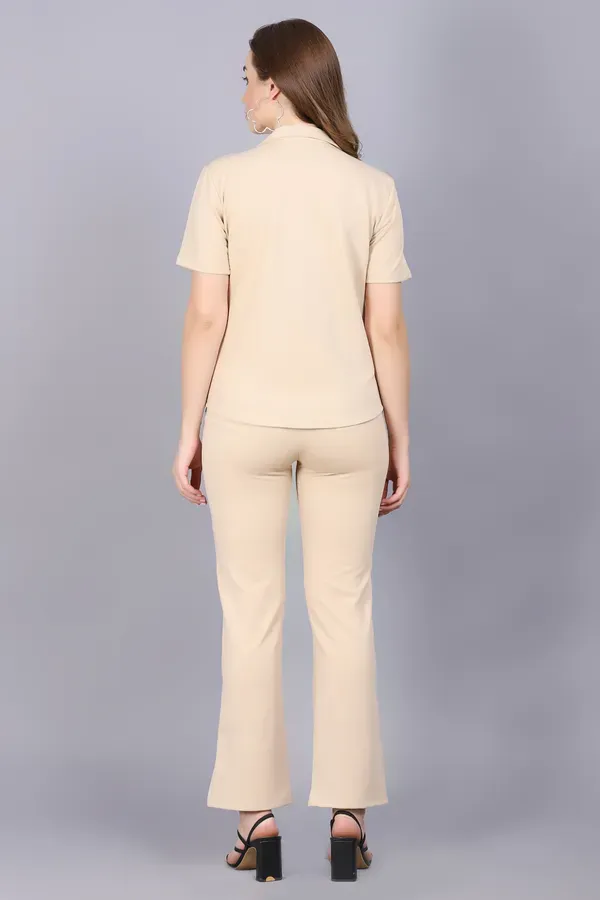 Beige_Premium_Cotton_Twill_Co-Ord_Set_For_Women