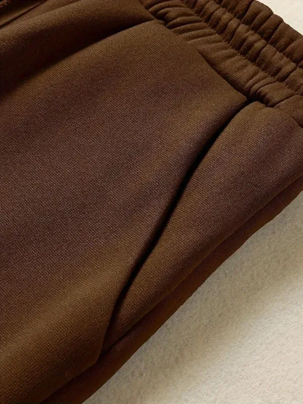 Brown_Premium_Cotton_And_Polyester_Joggers_For_Women