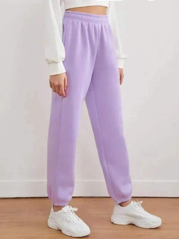 Purple_Premium_Cotton_And_Polyester_Joggers_For_Women