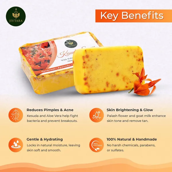 Jivtara_Kesuda_Ayurvedic_Acne_Control_Bath_Soap_-_Pack_Of_2