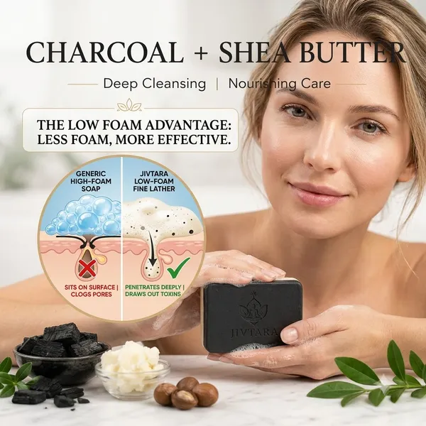 JIVTARA_Detan_Soap_Pack_of_3_|_2-in-1_Dual_Action_Charcoal_&_Shea_Butter_Soap_Men_&_Women_|_Exfoliating_Black_Side,_Soothing_White_Side_|_Deep_Cleansing,_Tan_Removal_&_Smooth_Skin_Care