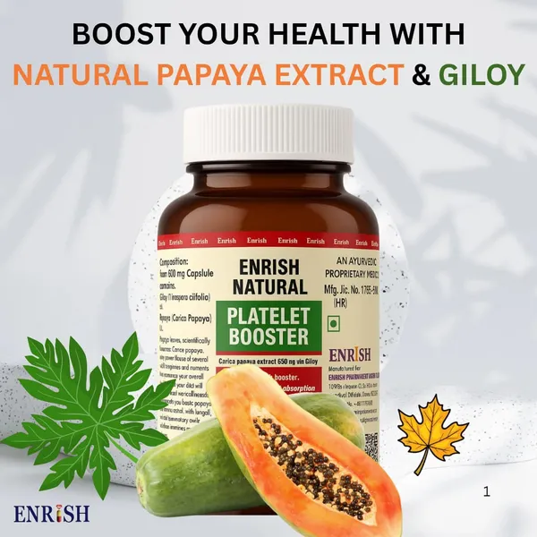 Enrish_Natural_Platelet_Booster_with_Papaya_Extract_and_Giloy