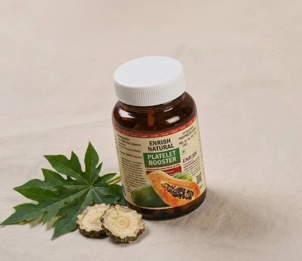 Enrish_Natural_Platelet_Booster_with_Papaya_Extract_and_Giloy