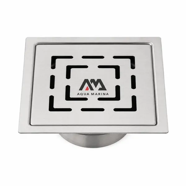 Stainless_Steel_304_Square_Floor_Drain_With_Removable_Grate_(With_Trap)