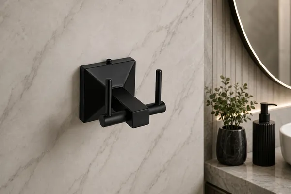 Stainless_Steel_Modern_Matte_Black_Dual_Robe_Hook