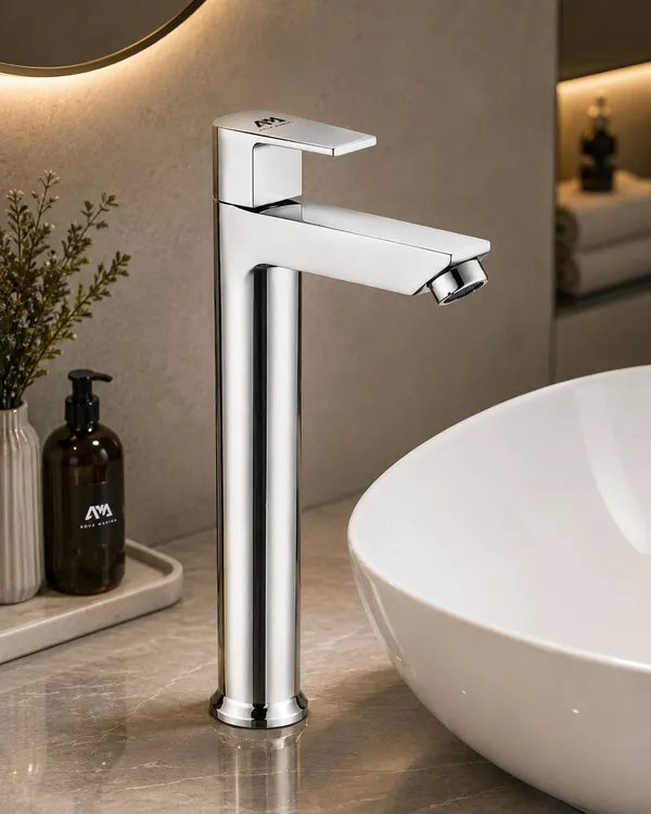 Brass_Modern_Chrome_Tall_Body_Single_Lever_Pillar_Faucet