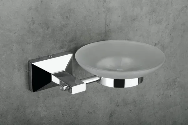 Stainless_Steel_Frosted_Glass_Modern_Chrome_Wall_Mount_Soap_Dish