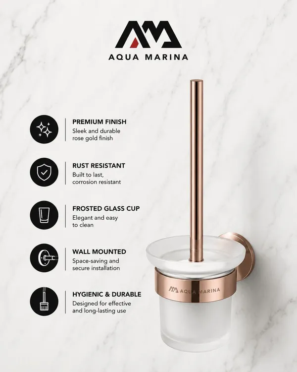 Stainless_Steel_Modern_Rose_Gold_Wall_Mount_Toilet_Brush_Holder