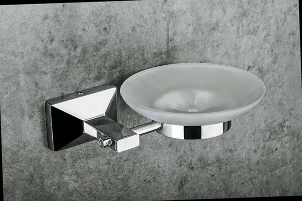 Stainless_Steel_Frosted_Glass_Modern_Chrome_Wall_Mount_Soap_Dish