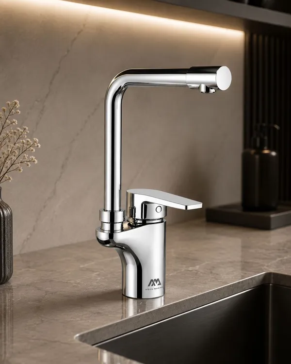 Brass_Modern_Chrome_Single_Lever_Kitchen_Sink_Mixer_Tap