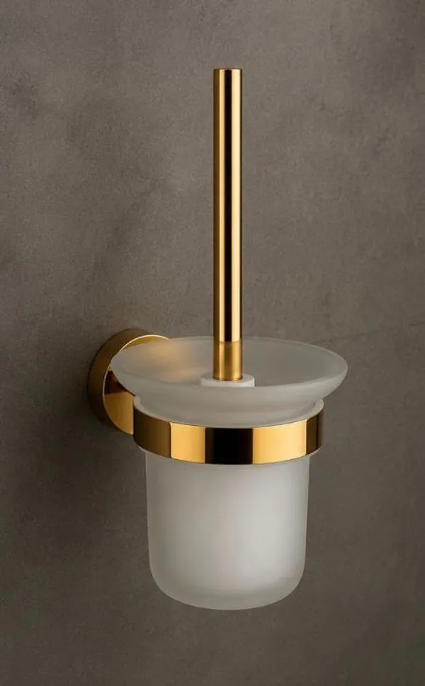 Stainless_Steel_Modern_Gold_Wall_Mount_Toilet_Brush_Holder