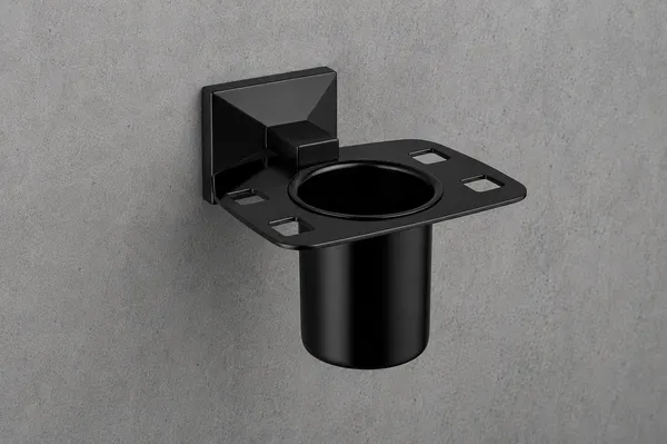 Stainless_Steel_Modern_Black_Wall_Mount_Toothbrush_Holder