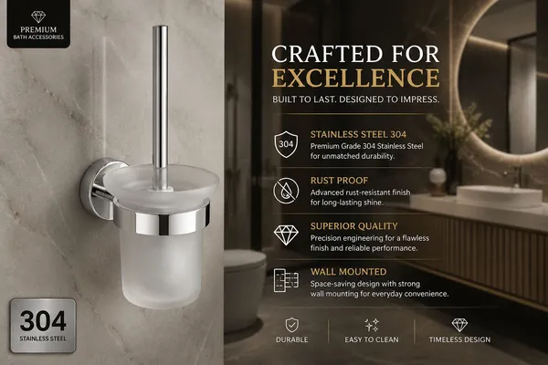 Stainless_Steel_Modern_Chrome_Wall_Mount_Toilet_Brush_Holder