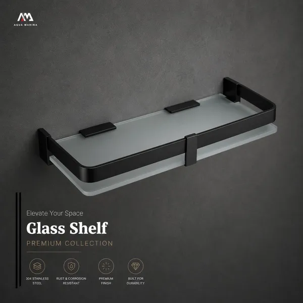Tempered_Glass_Modern_Matt_Black_Bathroom_Shelf