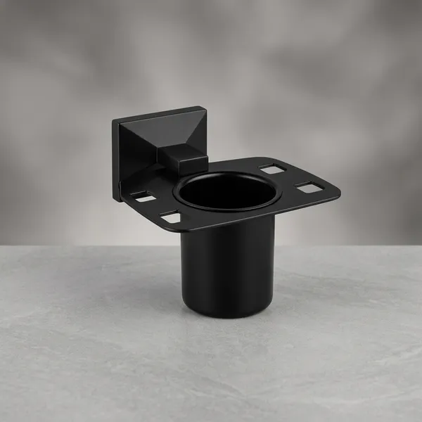 Stainless_Steel_Modern_Black_Wall_Mount_Toothbrush_Holder