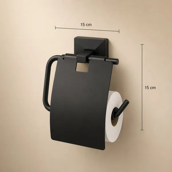 Stailess_Steel_Modern_Toilet_Paper_Holder_Black