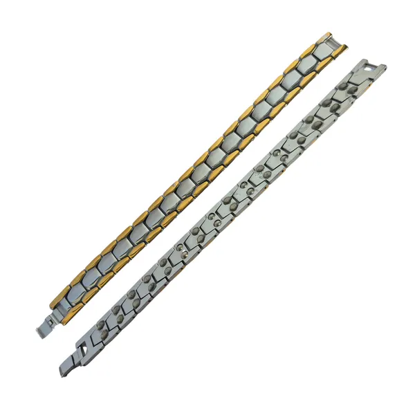 Gold_And_Silver_Bio_Magnetic_Bracelet