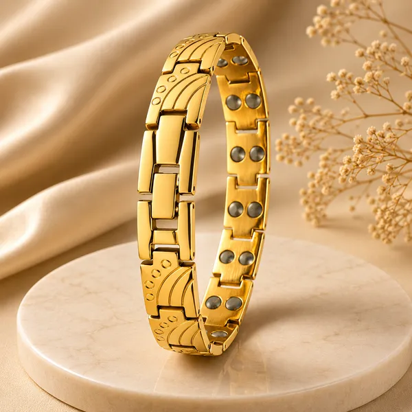 Gold_Bio_Magnetic_Bracelet