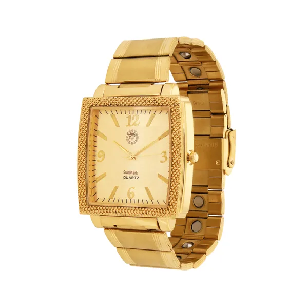 Gold_Bio_Magnetic_Watch