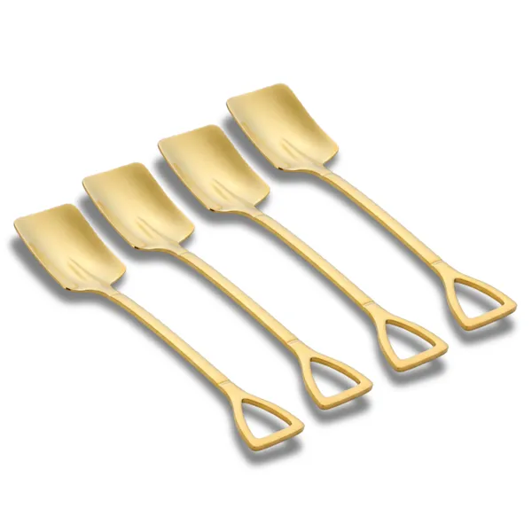 Gold_Square_Shaped_Spade_Spoon_Pack_Of_4
