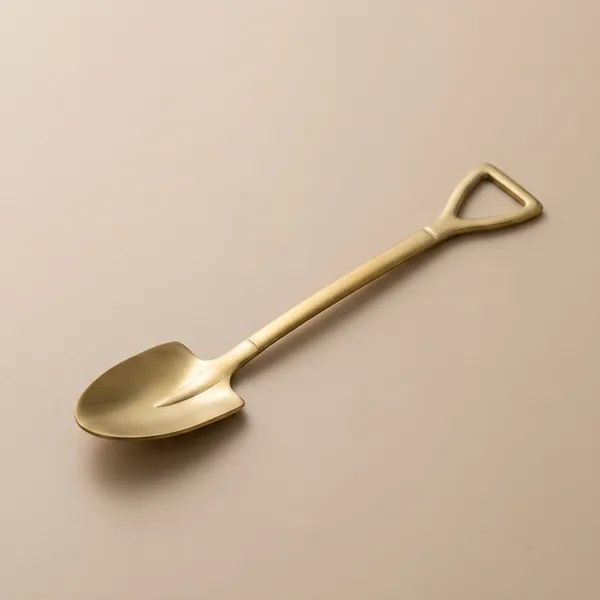 Gold_Triangle_Shaped_Spade_Spoon