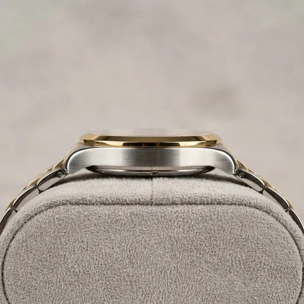 Gold_And_Silver_Bio_Magnetic_Watch