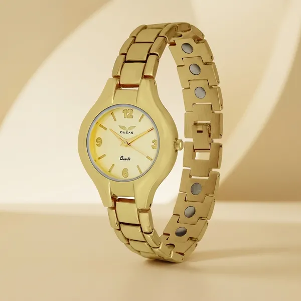 Gold_Bio_Magnetic_Watch