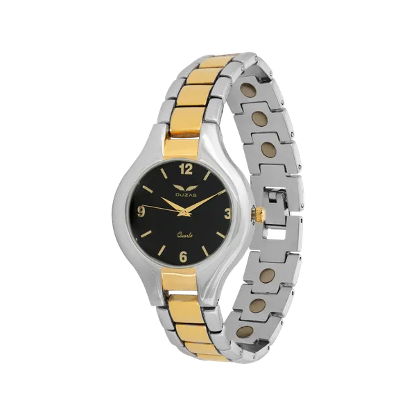 Gold_And_Silver_Bio_Magnetic_Watch