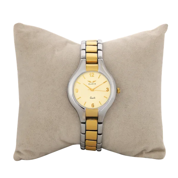 Gold_And_Silver_Bio_Magnetic_Watch