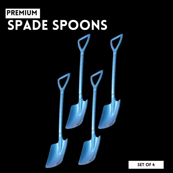 Blue_Square_Shaped_Spade_Spoon_Pack_Of_4
