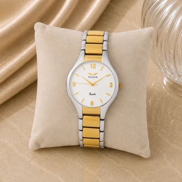 Gold_And_Silver_Bio_Magnetic_Watch