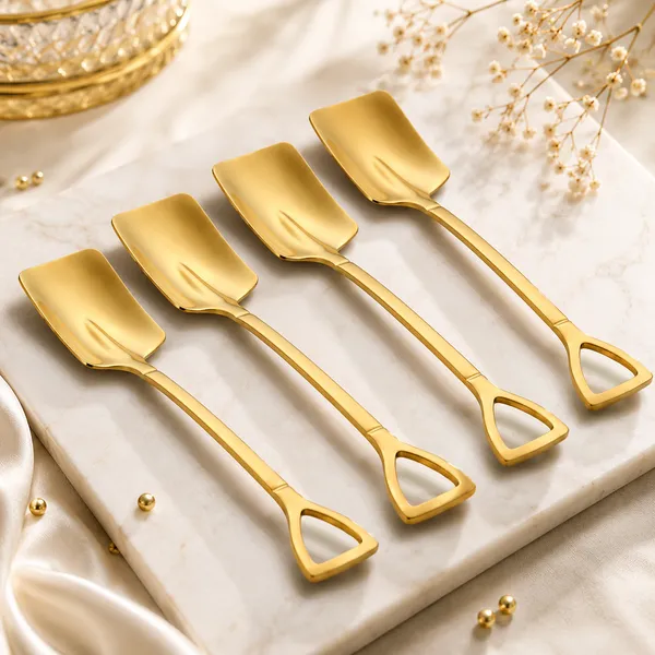 Gold_Square_Shaped_Spade_Spoon_Pack_Of_4