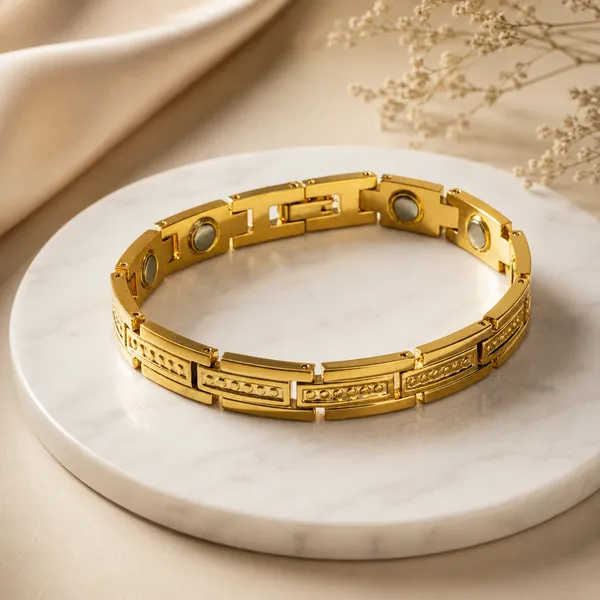 Gold_Bio_Magnetic_Bracelet