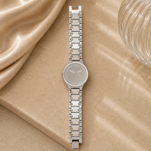 Gold_And_Silver_Bio_Magnetic_Watch