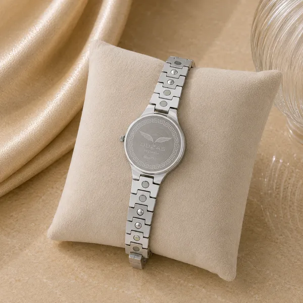 Gold_And_Silver_Bio_Magnetic_Watch