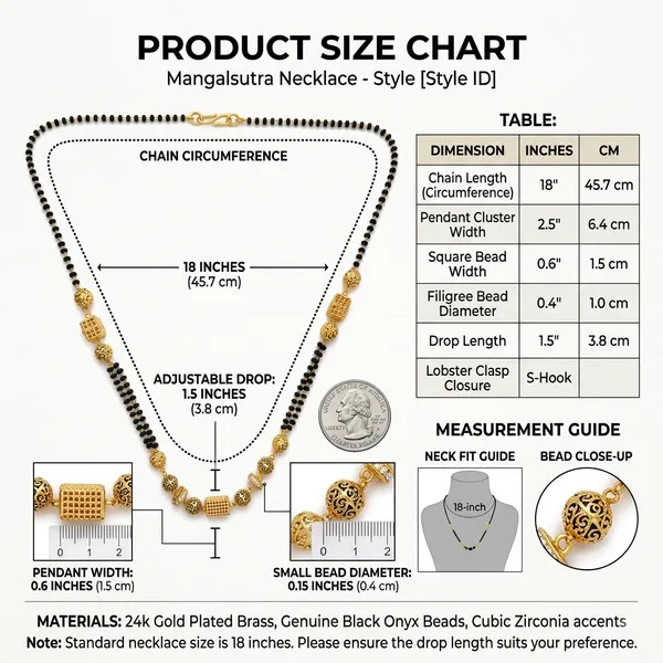 AANYRA_Designer_Short_Mangalsutra_–_Contemporary_Antique-Finish_Gold_&_Black_Bead_Daily_Wear_Necklace