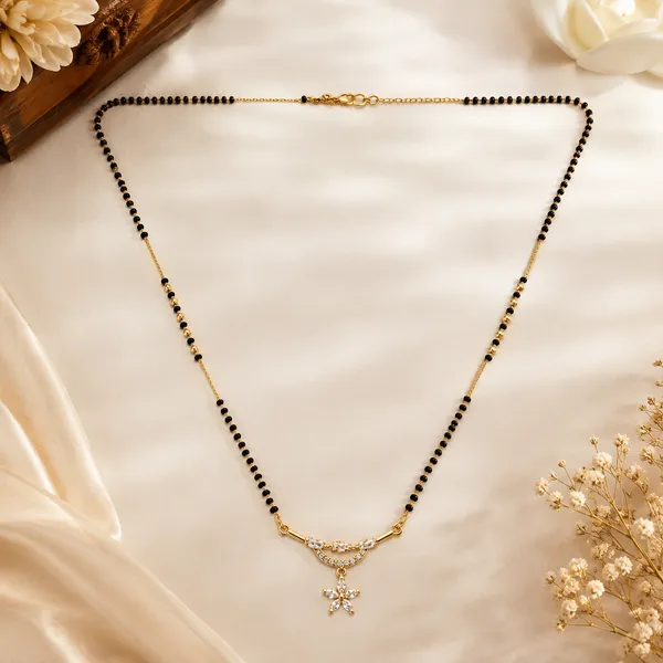 Aanyra_Anti-Tarnish_Floral_Solitaire_Pendant_Mangalsutra_for_Women