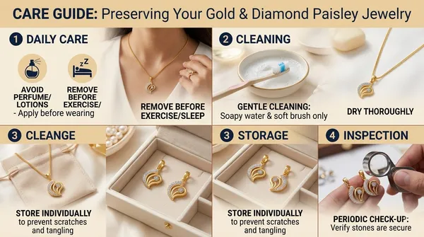 Aanyra_Paisley_Gold_&_Diamond_Pendant_Set