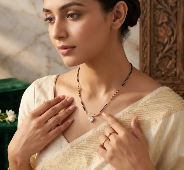 Minimalist_Heart_Charm_Mangalsutra