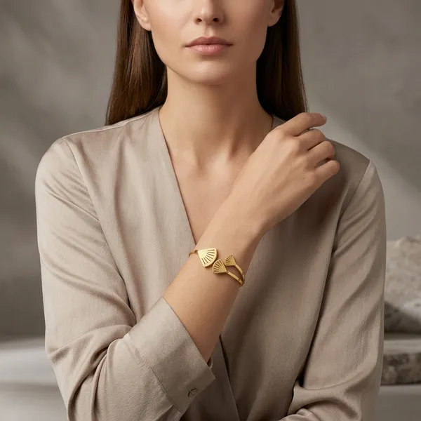 Trio_Fan_Textured_Copper_Gold_Kada_Bracelet