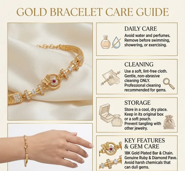 Royal_Flora_Diamond_&_Ruby_Gold_Chain_Daily_Wear_Bracelet