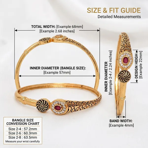 Royal_Heritage_Antique_Gold_Bangle_set_of_2