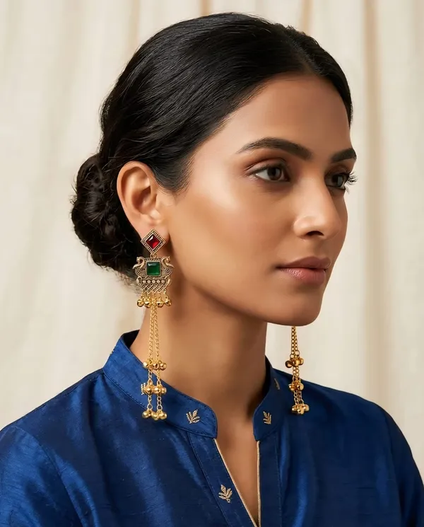Royal_Peacock_Festive_Jhankaar_Long_Dangle_Earrings