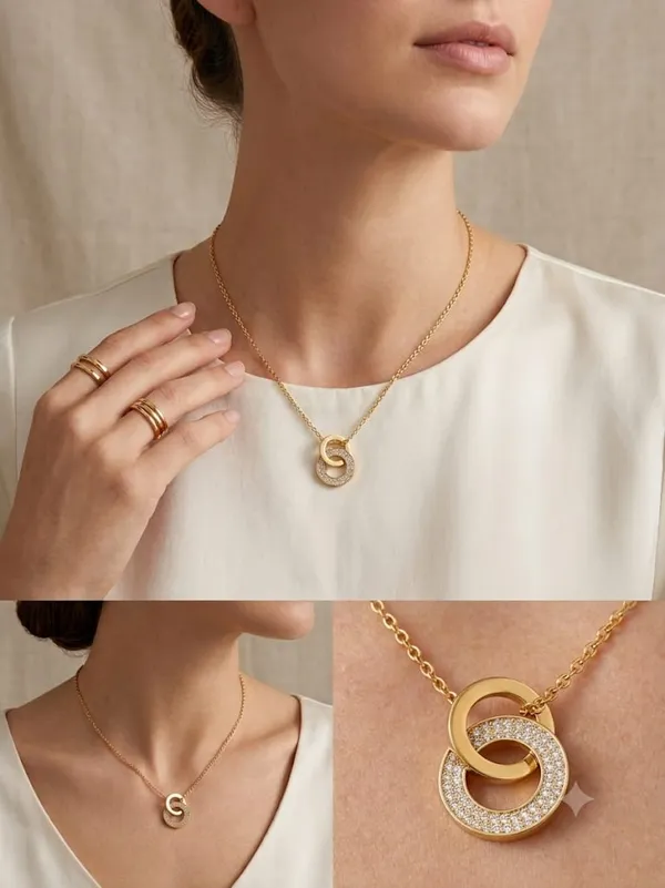 Aanyra_Interlocking_Dual-Circle_Pendant_Necklace