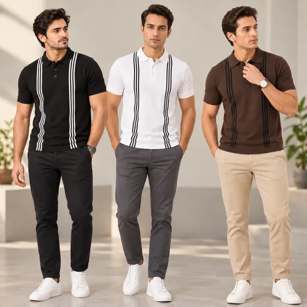 Black_Regular_Fit_Vertical_Stripe_Polo_T-Shirt_For_Men