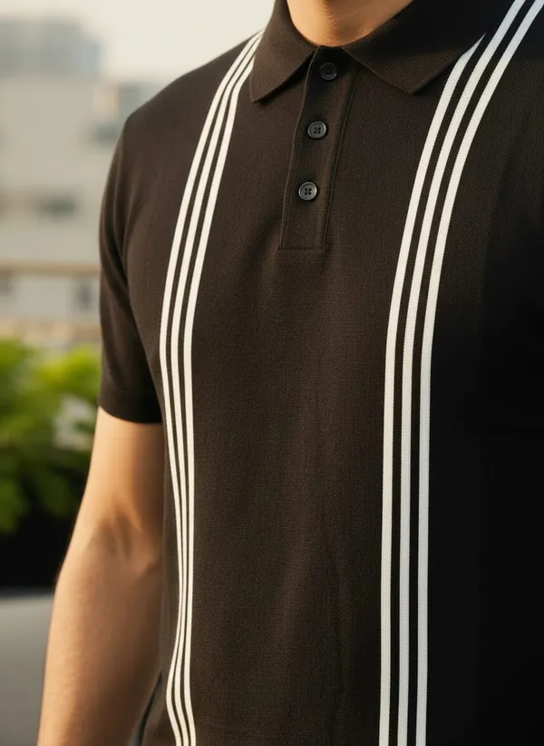 Black_Regular_Fit_Vertical_Stripe_Polo_T-Shirt_For_Men