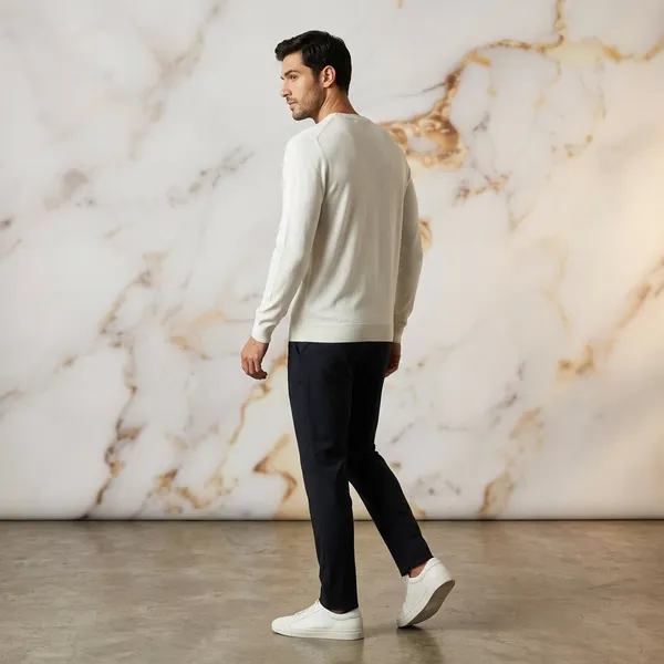 Off_White_Cotton_Regular_Fit_Round_Neck_T-Shirt_For_Men