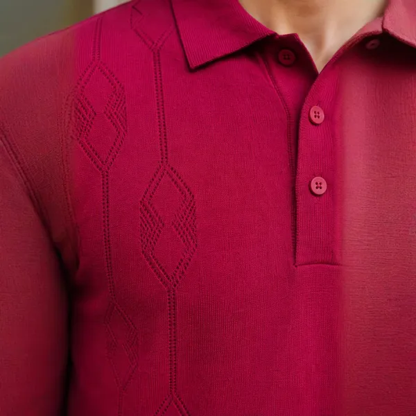 crimson_Cotton_Embroidered_Regular_Fit_Polo_T-Shirt_For_Men
