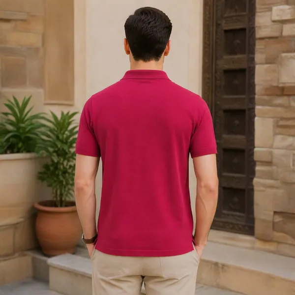 crimson_Cotton_Embroidered_Regular_Fit_Polo_T-Shirt_For_Men