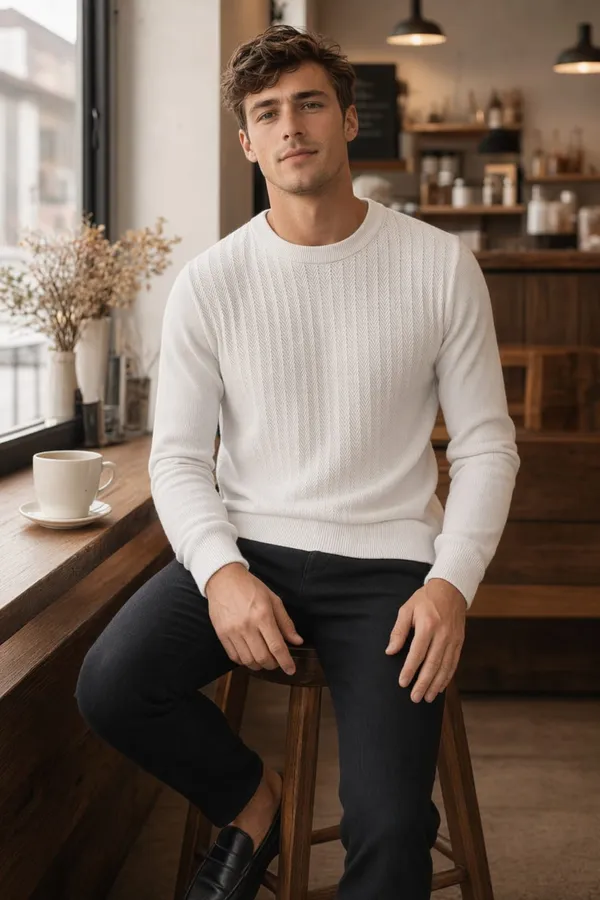Off_White_Cotton_Regular_Fit_Round_Neck_T-Shirt_For_Men